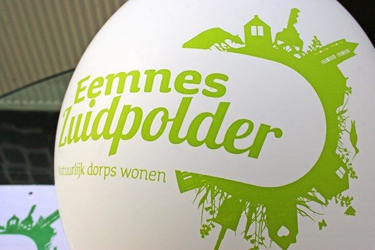 Bouwproject Zuidpolder ballon