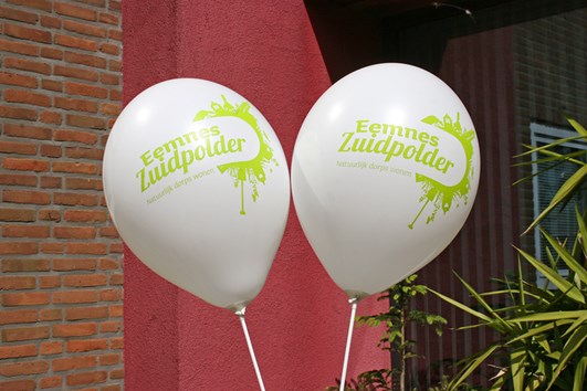 Bouwproject Zuidpolder ballonnen