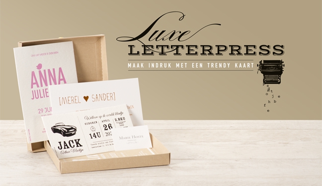 Nieuwe collectie geboortekaartjes