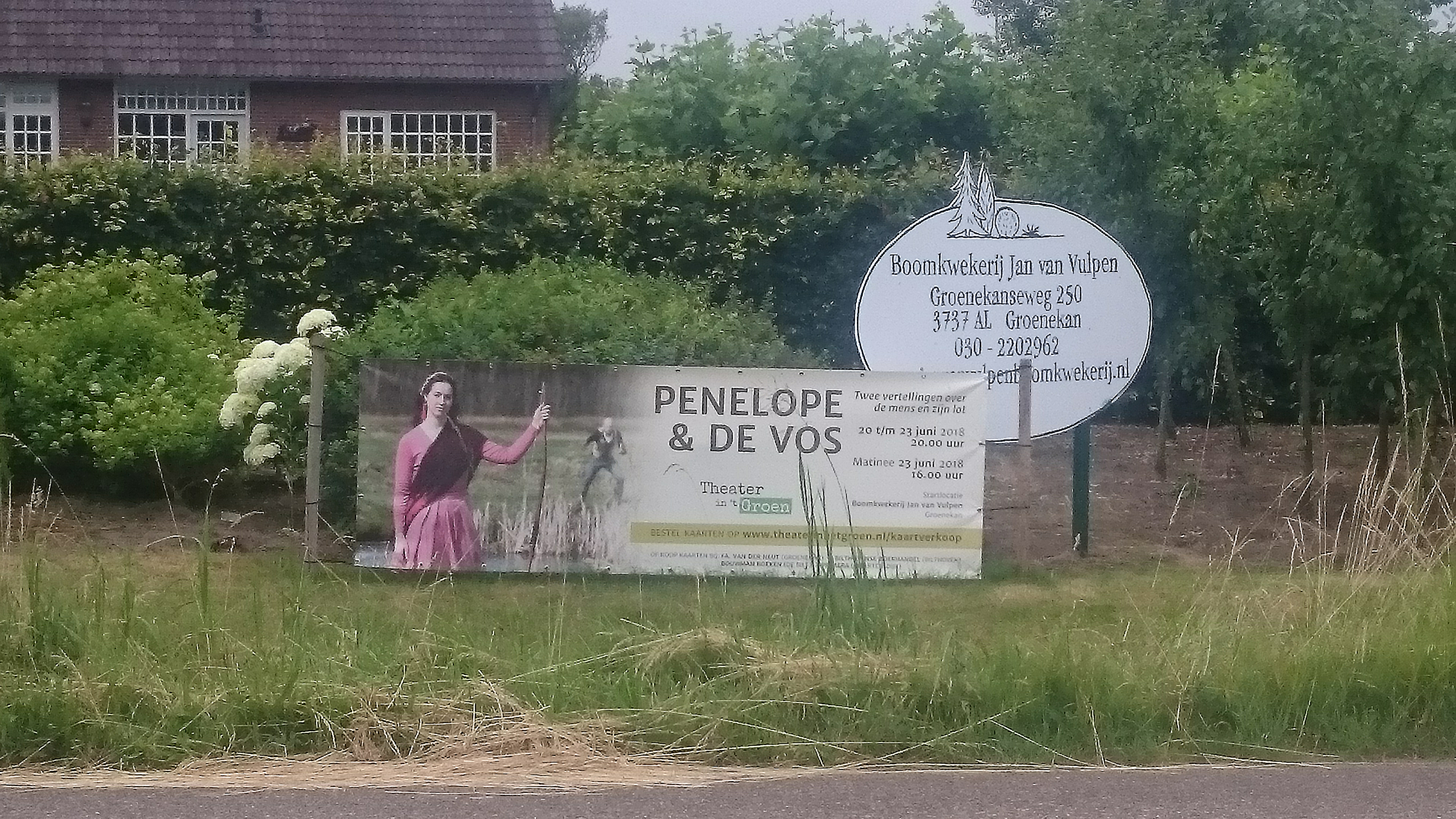 Theater in 't Groen promotiemateriaal