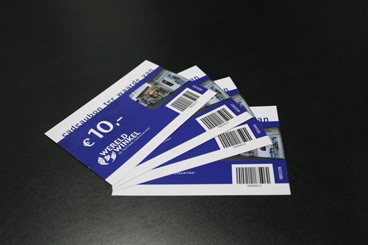 Wereldwinkel De Bilt A6 cadeaubon 01