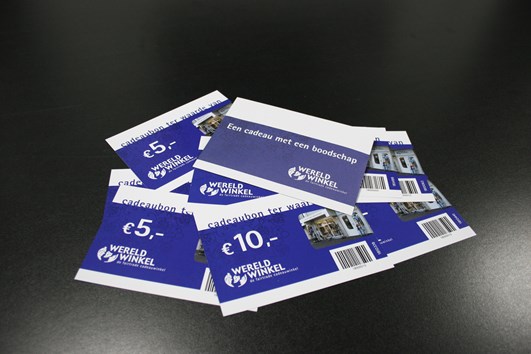 Wereldwinkel De Bilt A6 cadeaubon 07